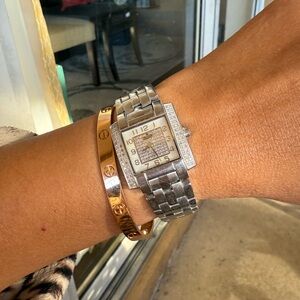 Croton diamond watch